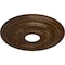 Ekena Millwork Galway Ceiling Medallion (Fits Canopies up to 3 1/4"), 15 3/4"OD x 3 1/4"ID x 1"P, Root Beer Crackle CM15GARBC - alternate 3